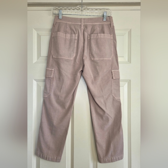 J. Crew The New Straight Leg Cargo Pant in Pale Blossom - Size 24p - Picture 3 of 10